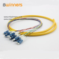 Single-Mode 12 Core FCAPC Ribbon Optical Cable Pigtail